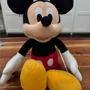 Disney store Mickey Mouse Plush 18”